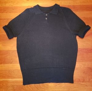 Private label rayon polo shirt with turn back short sleeves